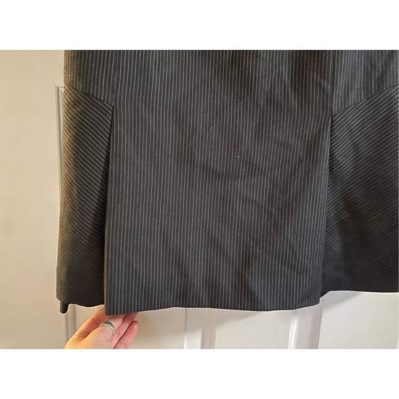 Ann Taylor Loft 🐾 Pinstripe pencil skirt Size 8 - Picture 3 of 7